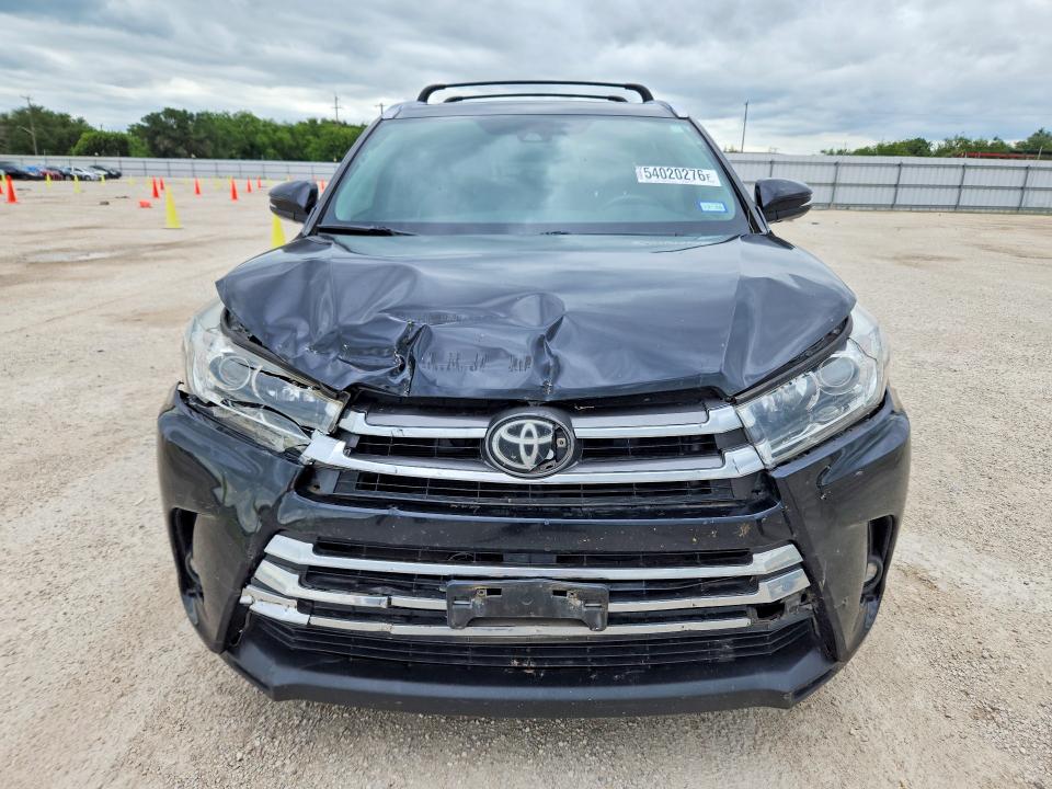 Продаж на аукціоні авто 2019 Toyota Highlander, vin: 5TDYZRFHXKS326690, номер лоту: 54020276