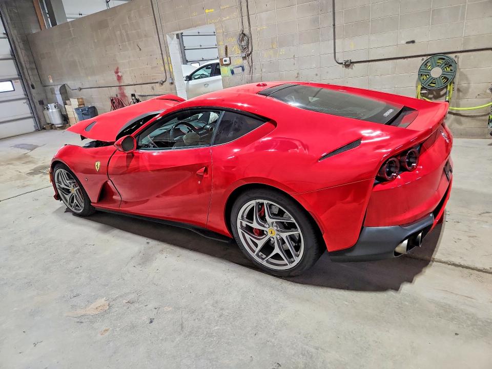 2020 Ferrari 812 Superfast მანქანა იყიდება აუქციონზე, vin: ZFF83CLA5L0248623, აუქციონის ნომერი: 54156996