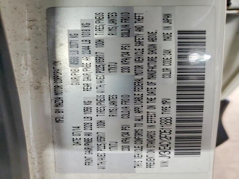 Aukcja sprzedaży 2015 Mazda Cx-5, vin: JM3KE4CY2F0511888, numer aukcji: 53524616