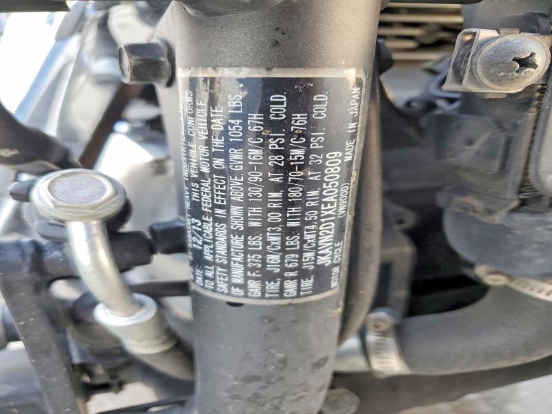 52751776 :رقم المزاد ، JKAVN2D1XEA050809 vin ، 2014 Kawasaki Vn900 مزاد بيع