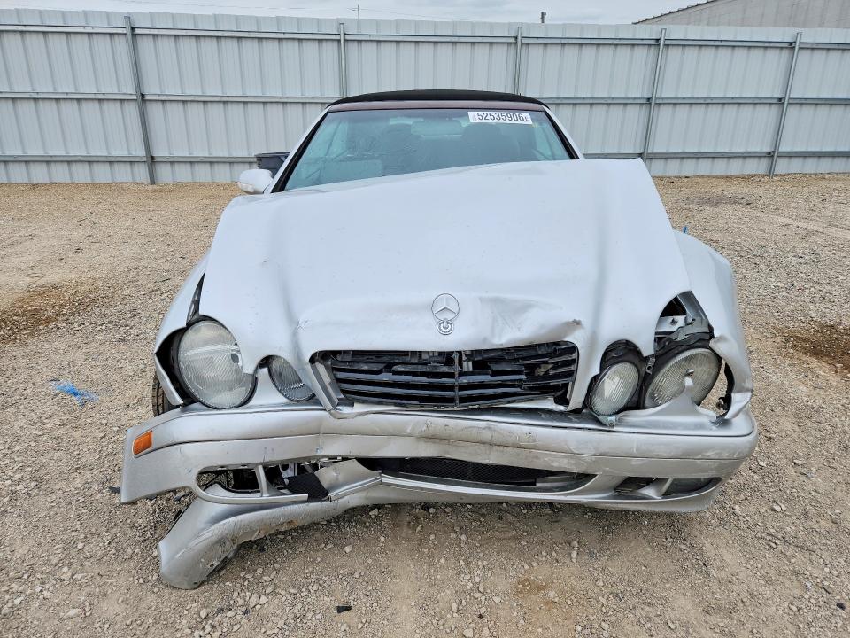 2001 Mercedes-benz Clk მანქანა იყიდება აუქციონზე, vin: WDBLK65G31T091764, აუქციონის ნომერი: 52535906