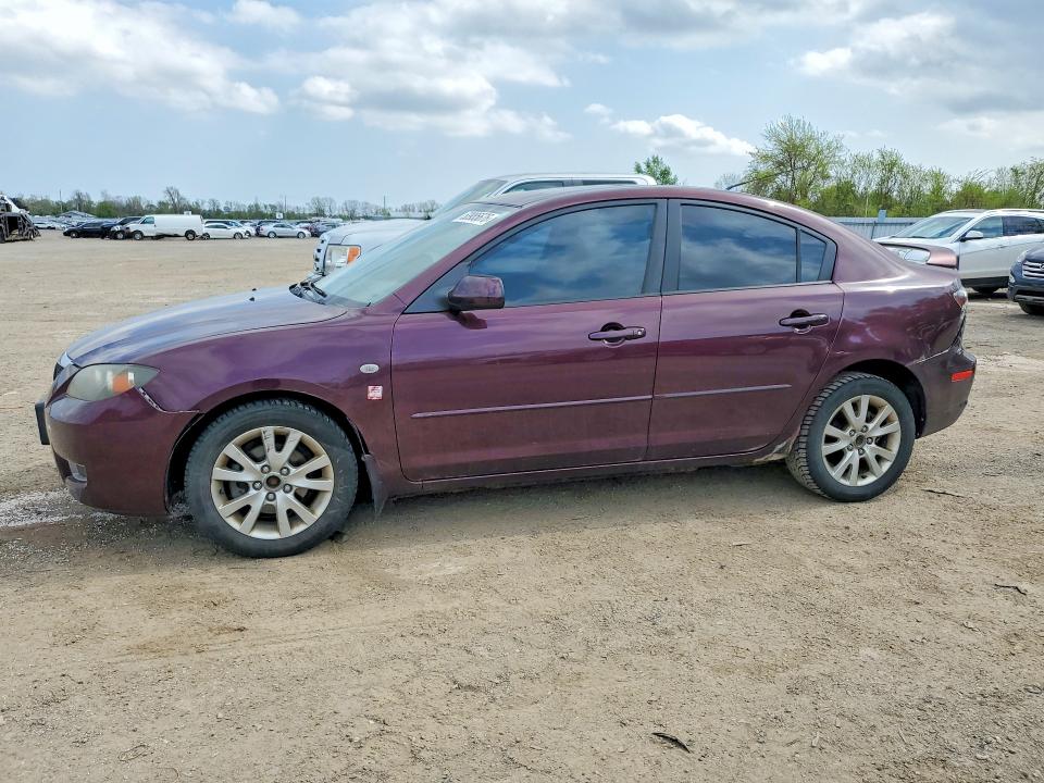 53985676 :رقم المزاد ، JM1BK32F681833586 vin ، 2008 Mazda 3 مزاد بيع