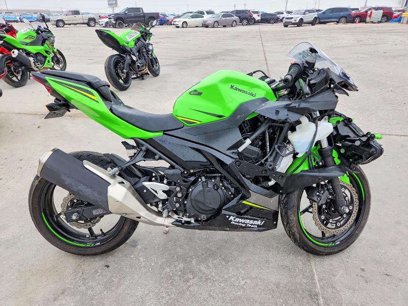 54023386 :رقم المزاد ، JKAEXKG19JDA09332 vin ، 2018 Kawasaki Ex400 مزاد بيع