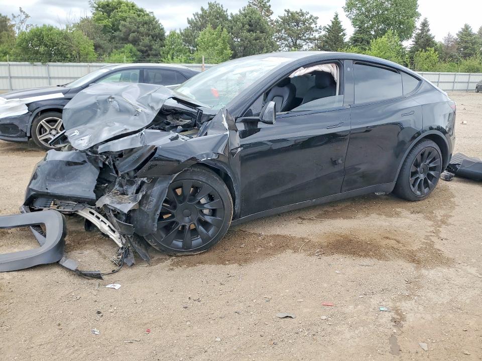 53776636 :رقم المزاد ، 7SAYGDEEXNF320786 vin ، 2022 Tesla Model Y مزاد بيع