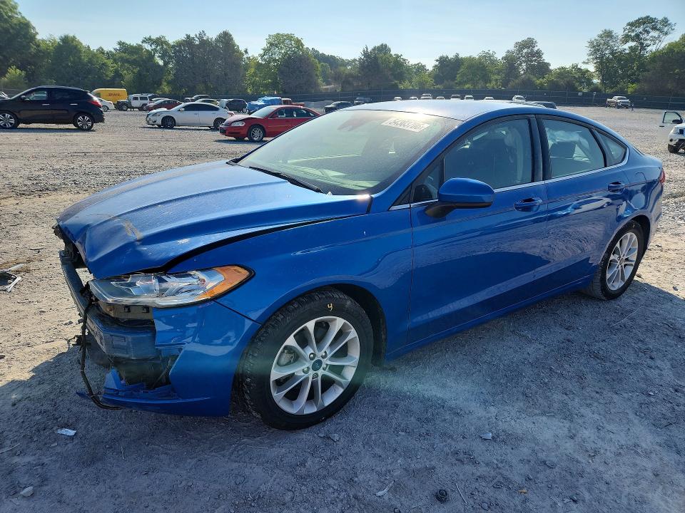 Auction sale of the 2020 Ford Fusion, vin: 3FA6P0HD8LR166452, lot number: 54303706
