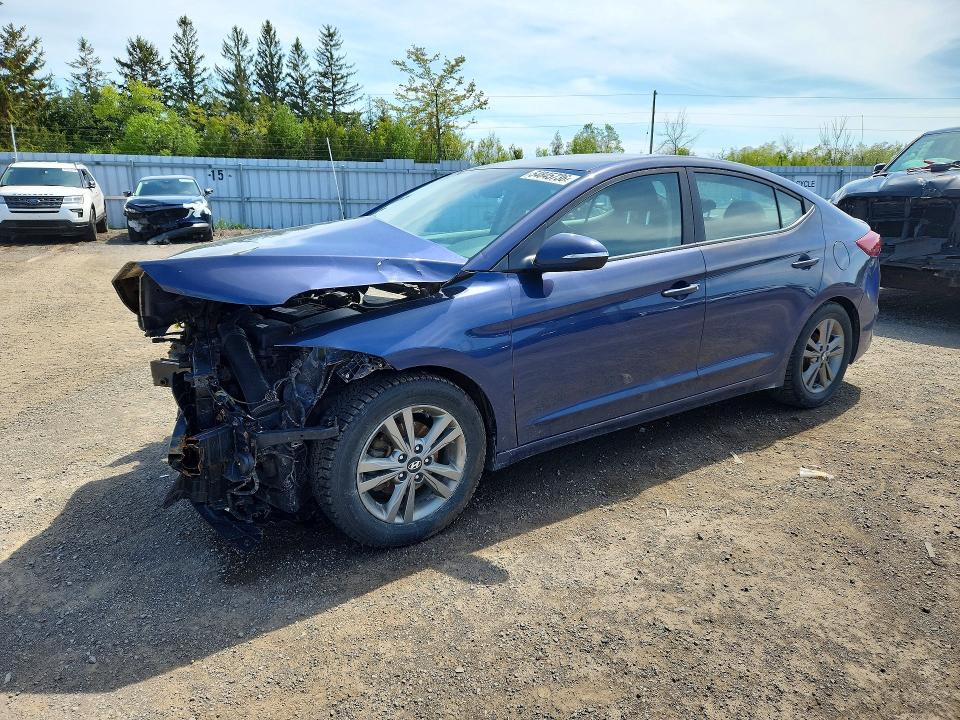 2017 Hyundai Elantra მანქანა იყიდება აუქციონზე, vin: KMHD84LF7HU253608, აუქციონის ნომერი: 54845736