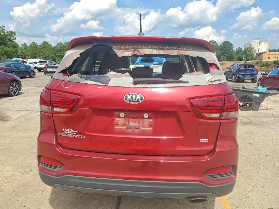 55195466 :رقم المزاد ، 5XYPG4A39LG669991 vin ، 2020 Kia Sorento مزاد بيع