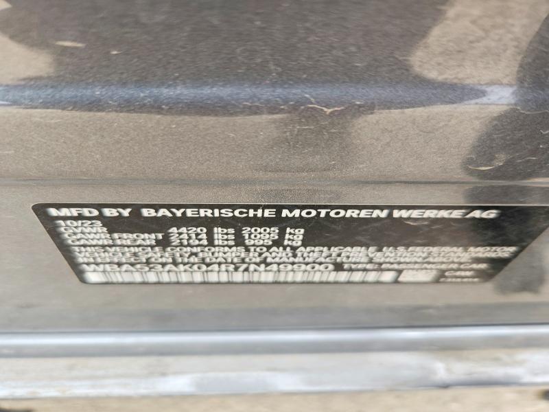 Aukcja sprzedaży 2024 Bmw 228i, vin: WBA53AK04R7N49900, numer aukcji: 52809996