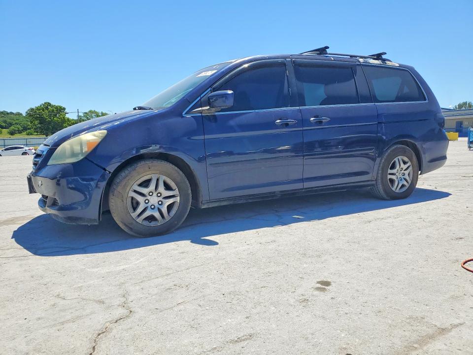 53580376 :رقم المزاد ، 5FNRL38717B050161 vin ، 2007 Honda Odyssey مزاد بيع