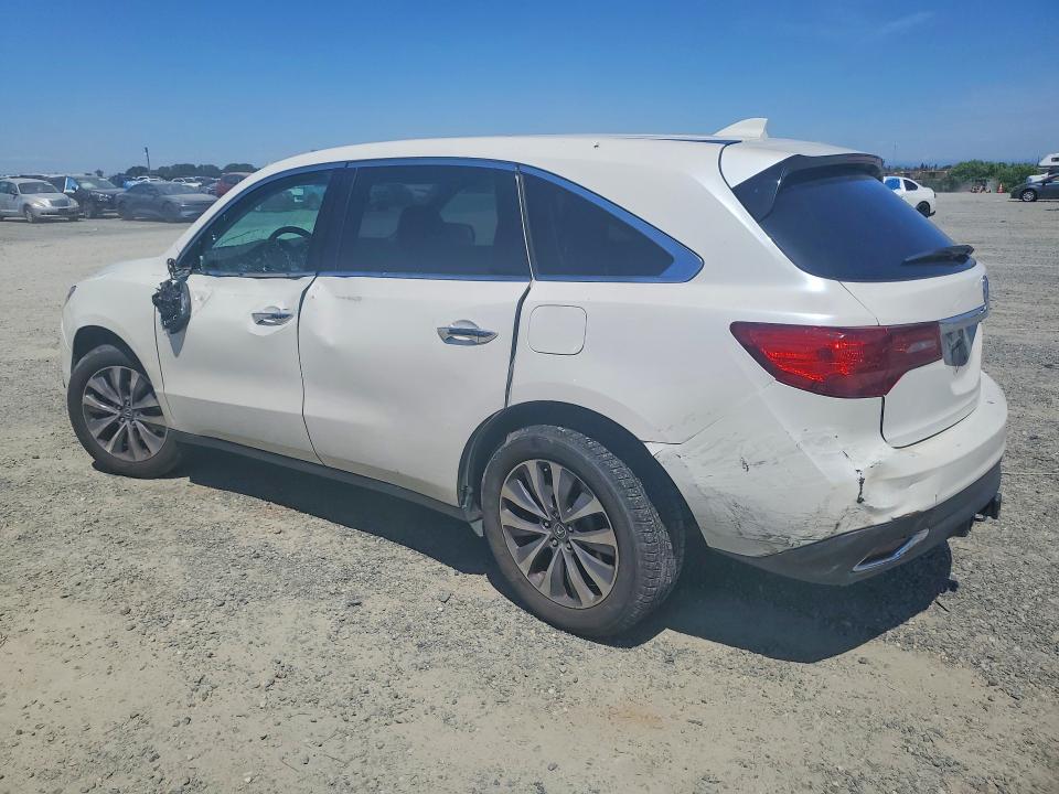 2014 Acura Mdx მანქანა იყიდება აუქციონზე, vin: 5FRYD3H42EB004624, აუქციონის ნომერი: 54440246