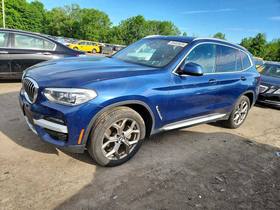 2020 Bmw X3 მანქანა იყიდება აუქციონზე, vin: 5UXTY5C03LLT32823, აუქციონის ნომერი: 55453626