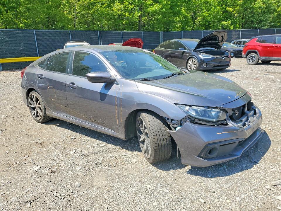 Aukcja sprzedaży 2019 Honda Civic, vin: 2HGFC2F80KH510617, numer aukcji: 51249996