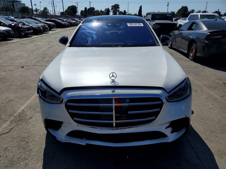 Aukcja sprzedaży 2022 Mercedes-benz S, vin: W1K6G6DBXNA076479, numer aukcji: 52916736