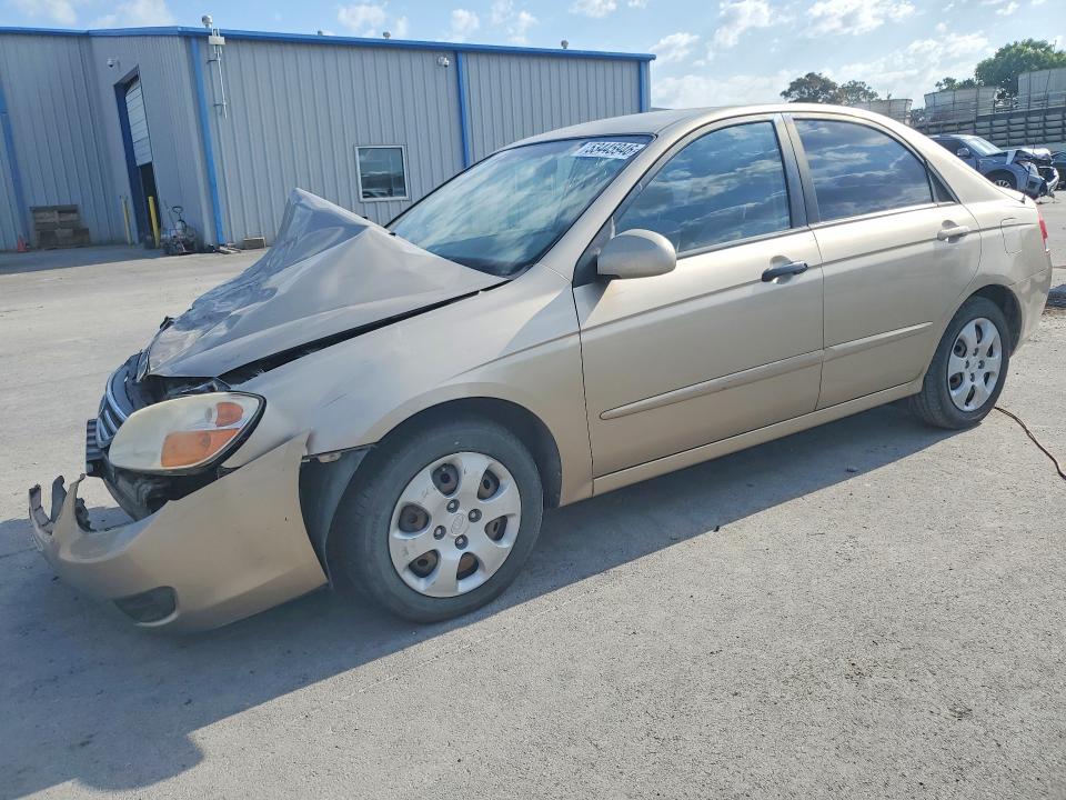53445946 :رقم المزاد ، KNAFE121285539352 vin ، 2008 Kia Spectra مزاد بيع