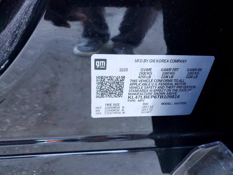 Продаж на аукціоні авто 2026 Buick Envista, vin: KL47LBEP6TB109816, номер лоту: 54087436