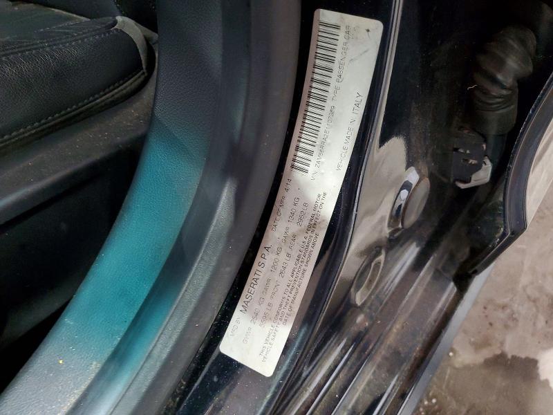 54530456 :رقم المزاد ، ZAM56RRA2E1107259 vin ، 2014 Maserati Quattroporte مزاد بيع