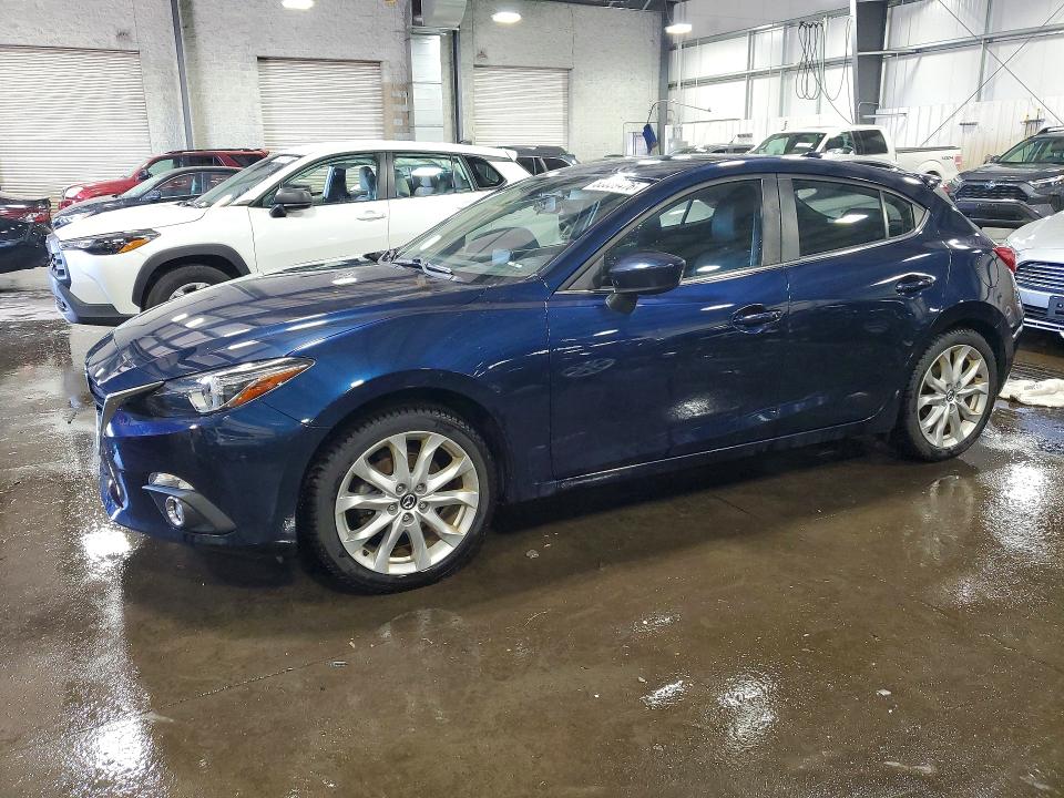 53639476 :رقم المزاد ، JM1BM1M32F1234876 vin ، 2015 Mazda 3 مزاد بيع