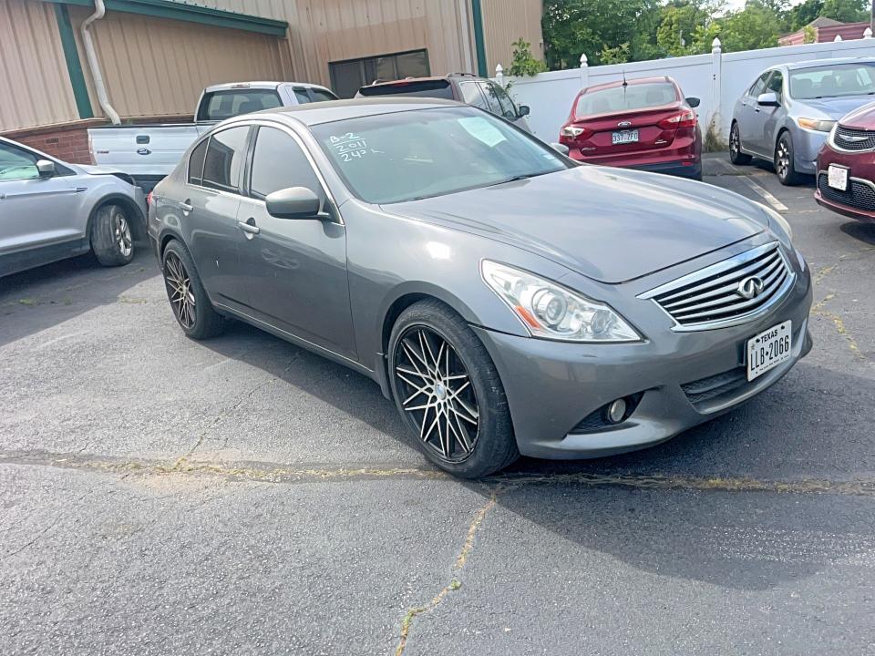 Aukcja sprzedaży 2011 Infiniti G25 Sedan, vin: JN1DV6AR8BM650020, numer aukcji: 52936076