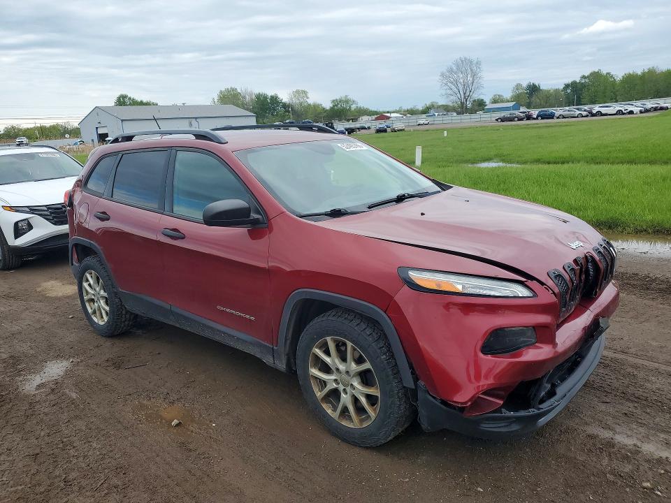 2016 Jeep Cherokee მანქანა იყიდება აუქციონზე, vin: 1C4PJLABXGW167891, აუქციონის ნომერი: 52495766
