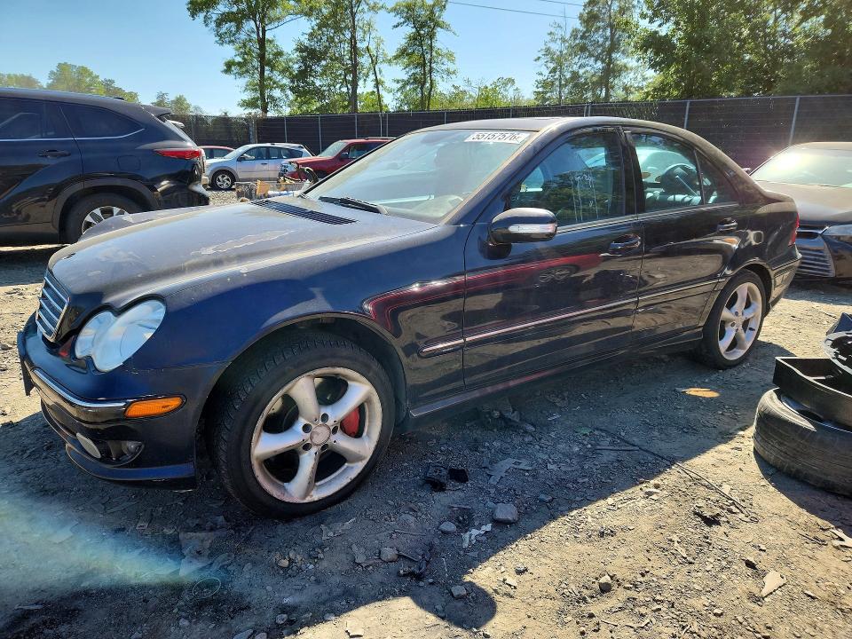 2005 Mercedes-benz C მანქანა იყიდება აუქციონზე, vin: WDBRF40J65F615595, აუქციონის ნომერი: 55157576