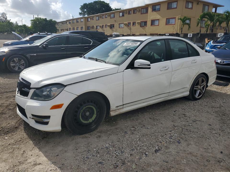 Auction sale of the 2013 Mercedes-benz C, vin: WDDGF8AB9DR242451, lot number: 54416096