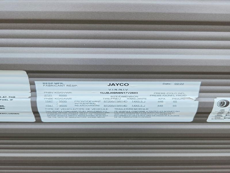Продажа на аукционе авто 2022 Jayco Jay Flight, vin: 1UJBJ0BN9N17V2683, номер лота: 53521876