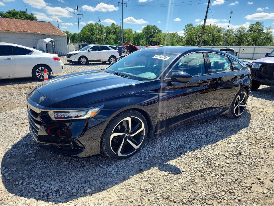 52140706 :رقم المزاد ، 1HGCV1F48NA027772 vin ، 2022 Honda Accord مزاد بيع