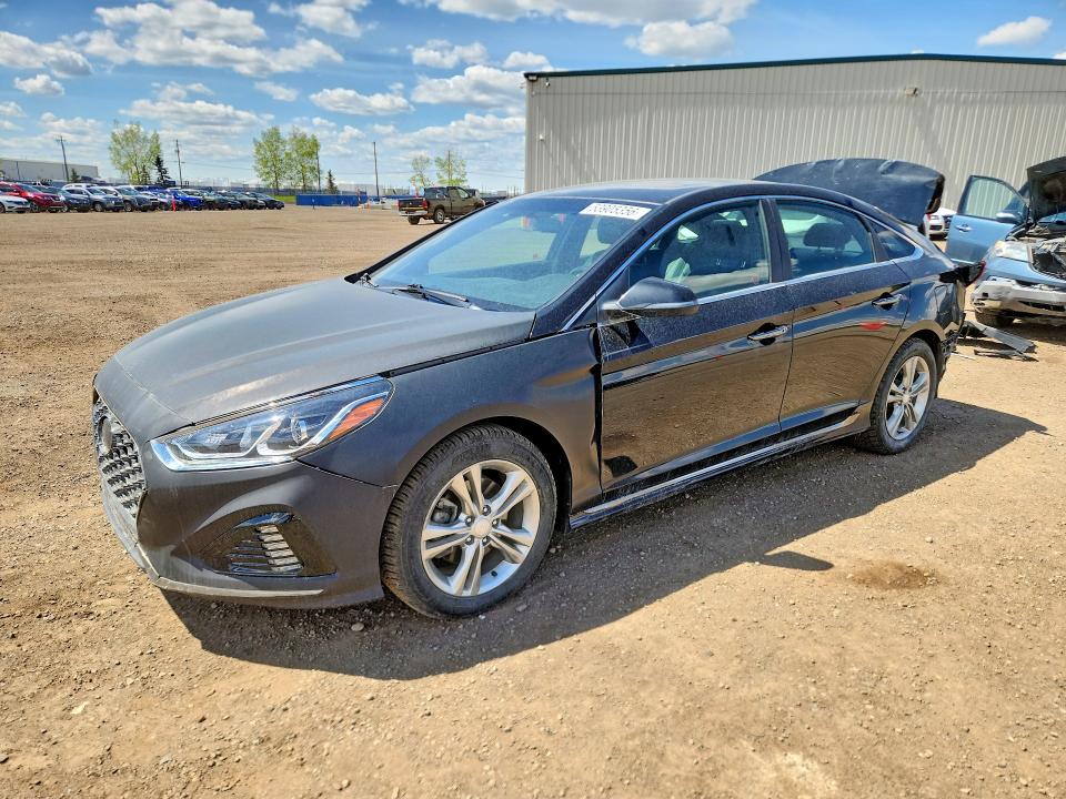 53905356 :رقم المزاد ، 5NPE34AF8JH698126 vin ، 2018 Hyundai Sonata Limited 4dr مزاد بيع