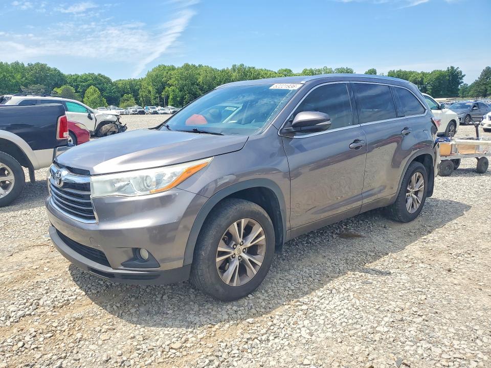 Aukcja sprzedaży 2015 Toyota Highlander, vin: 5TDKKRFH2FS044107, numer aukcji: 52221936