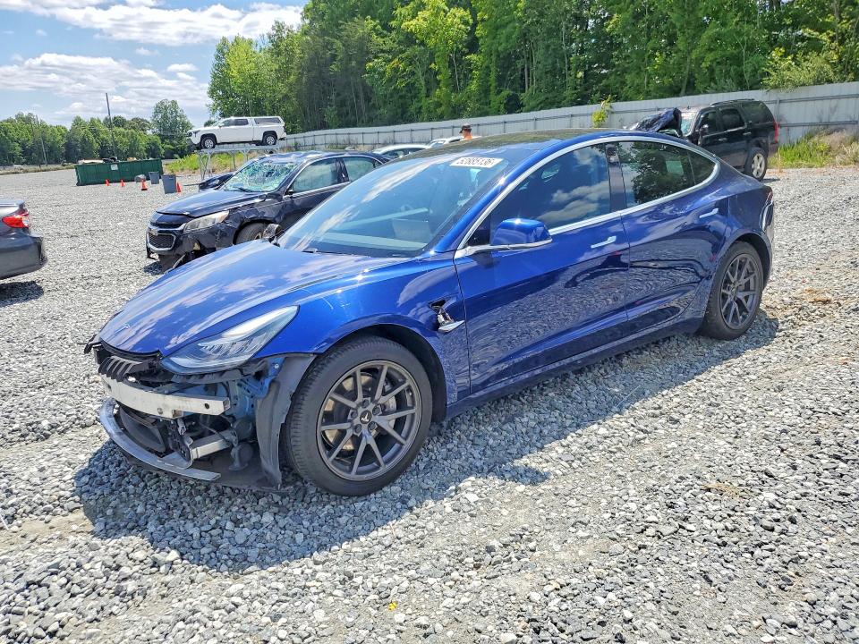 2020 Tesla Model 3 მანქანა იყიდება აუქციონზე, vin: 5YJ3E1EA0LF796888, აუქციონის ნომერი: 52885136
