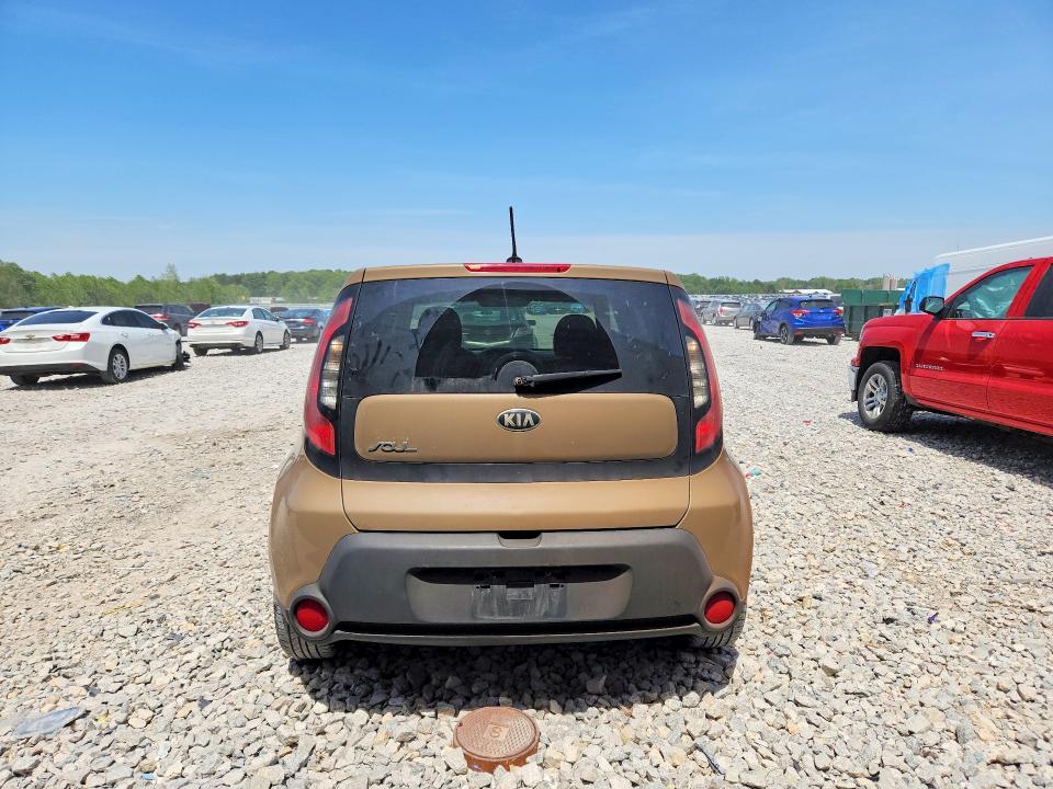 2016 Kia Soul მანქანა იყიდება აუქციონზე, vin: KNDJN2A28G7280205, აუქციონის ნომერი: 54413196