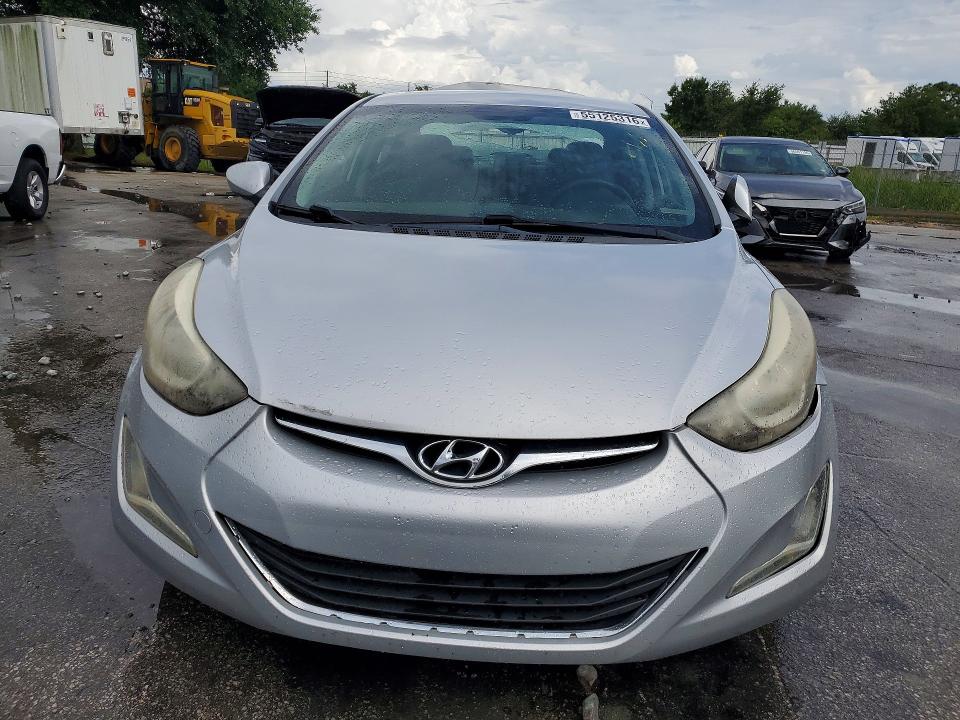 55125316 :رقم المزاد ، KMHDH4AE7EU165115 vin ، 2014 Hyundai Elantra مزاد بيع
