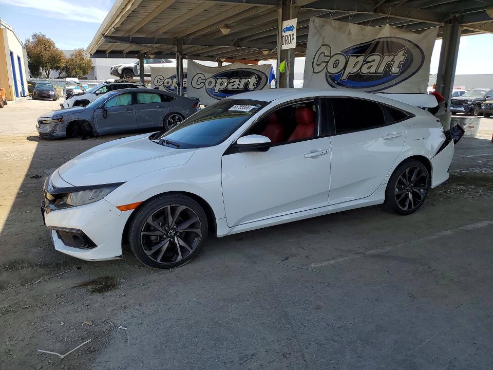 Aukcja sprzedaży 2021 Honda Civic, vin: 2HGFC2F87MH504736, numer aukcji: 53765506