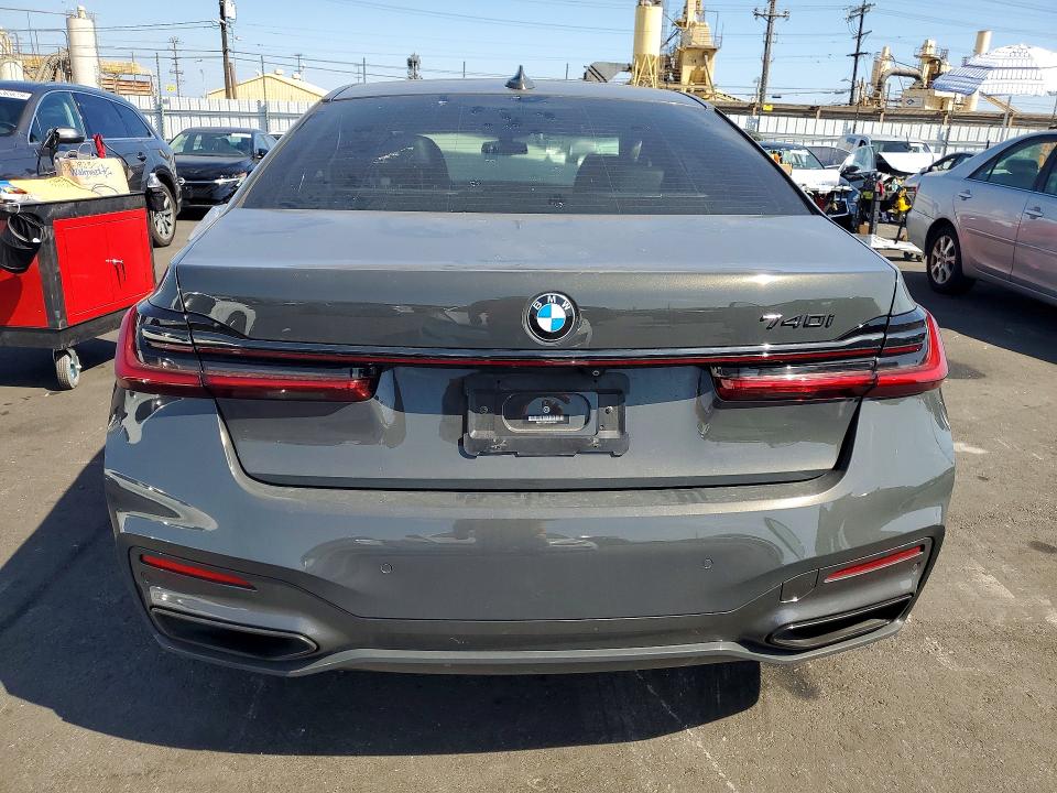 2020 Bmw 740 მანქანა იყიდება აუქციონზე, vin: WBA7T2C01LCD14370, აუქციონის ნომერი: 52967826