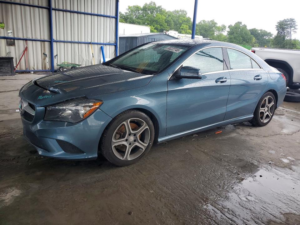 2014 Mercedes-benz Cla მანქანა იყიდება აუქციონზე, vin: WDDSJ4EB3EN053735, აუქციონის ნომერი: 55222746