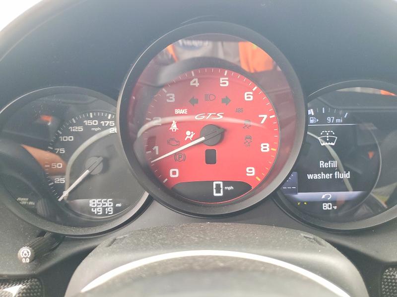 55018196 :رقم المزاد ، WP0CD2A88MS232132 vin ، 2021 Porsche Boxster مزاد بيع