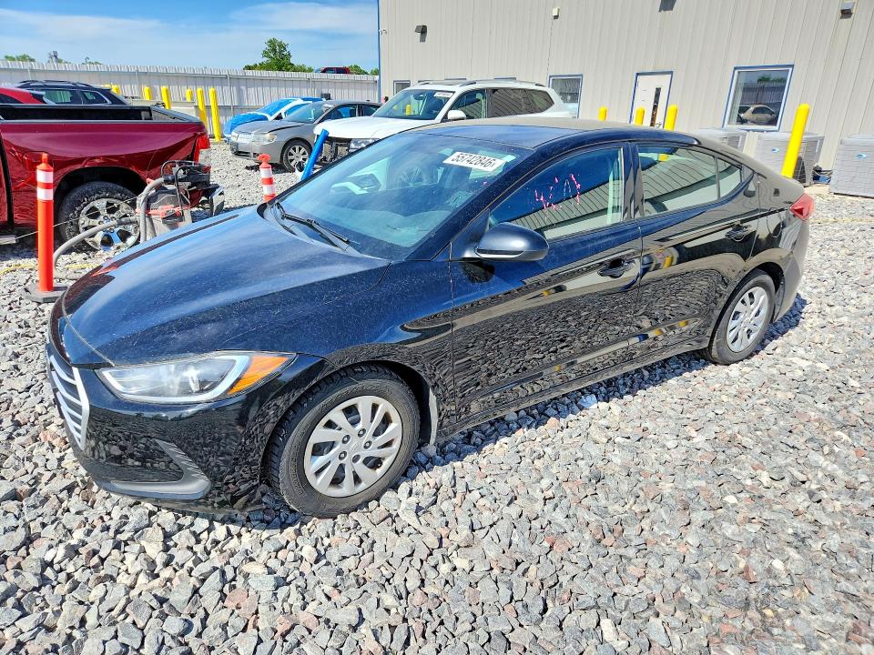 Auction sale of the 2018 Hyundai Elantra, vin: 5NPD74LF5JH316096, lot number: 55742846