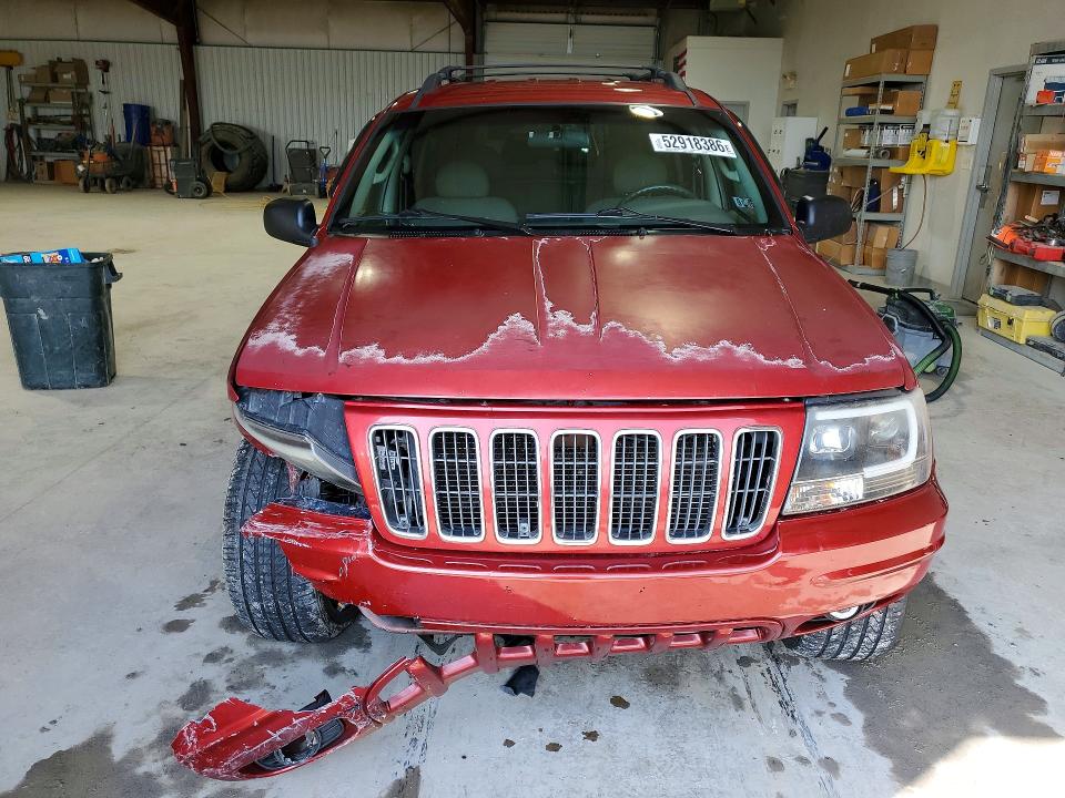 Продажа на аукционе авто 2002 Jeep Grand Cherokee, vin: 1J4GW48S82C166126, номер лота: 52918386