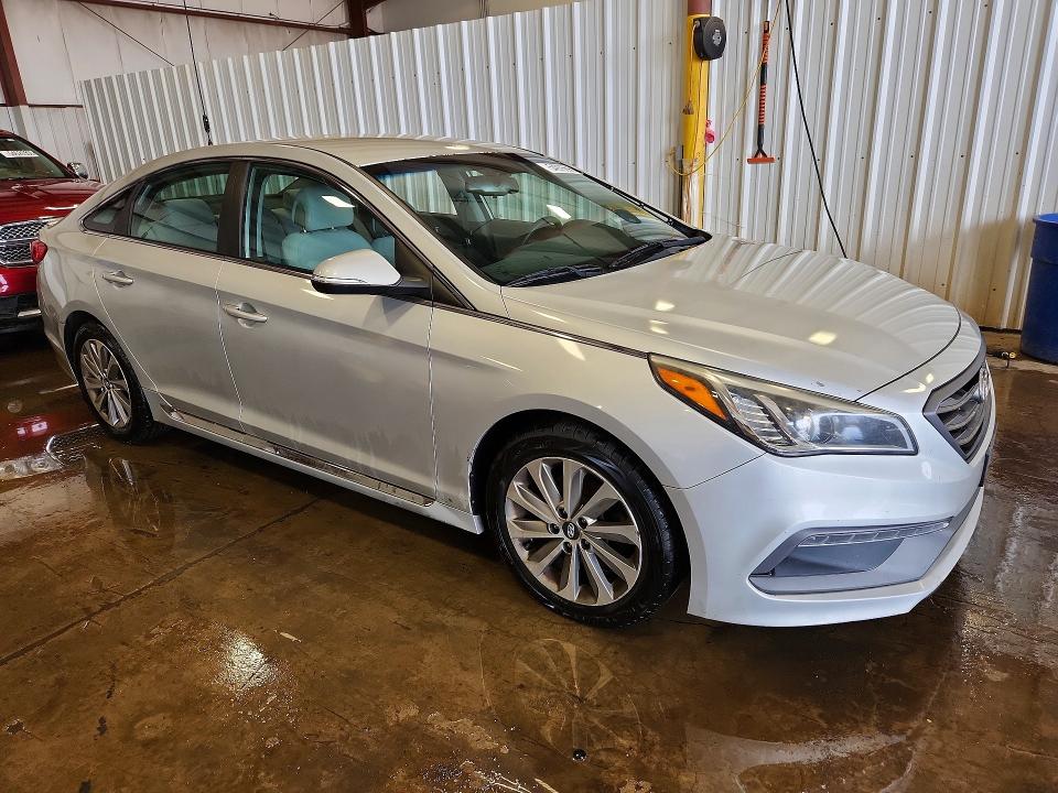 54976696 :رقم المزاد ، 5NPE34AF4FH044232 vin ، 2015 Hyundai Sonata مزاد بيع