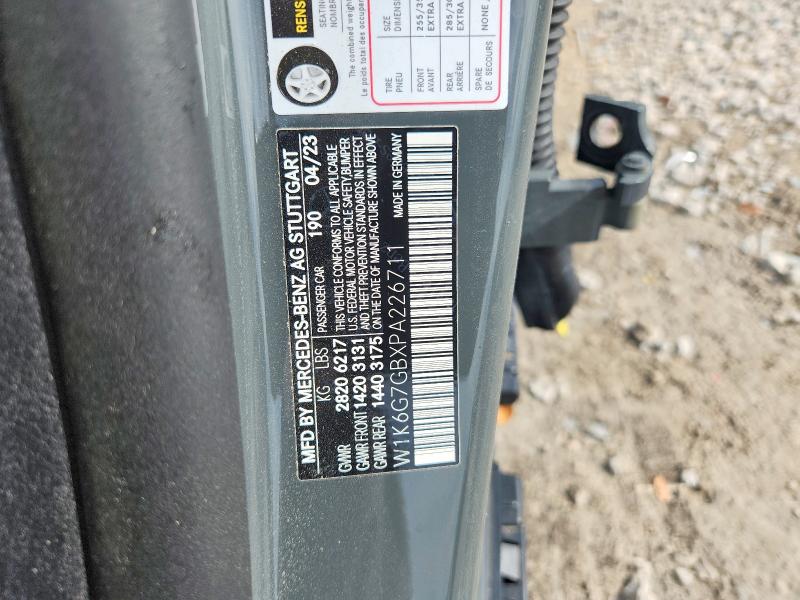 Продажа на аукционе авто 2023 Mercedes-benz S, vin: W1K6G7GBXPA226711, номер лота: 52647296