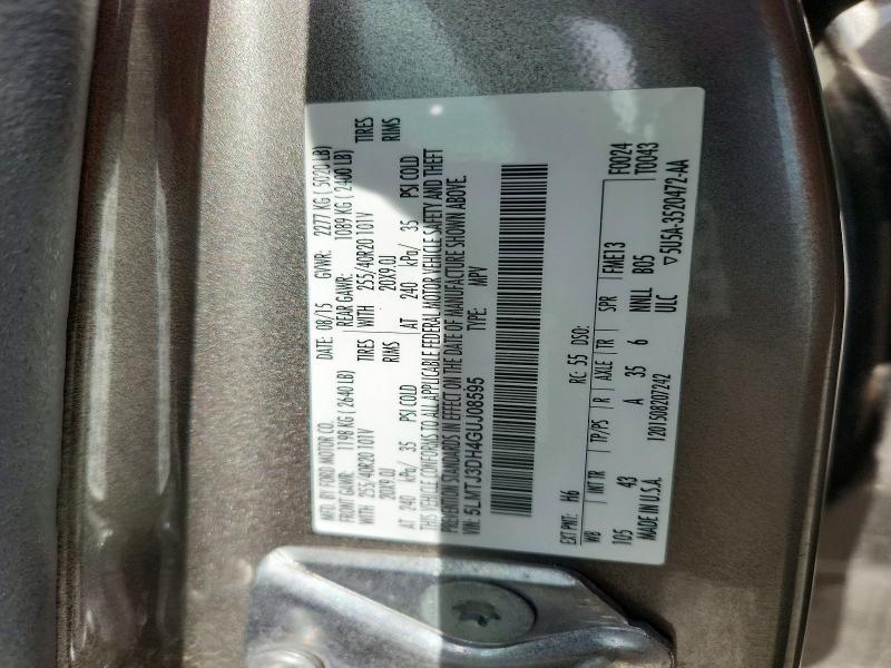 Aukcja sprzedaży 2016 Lincoln Mkc, vin: 5LMTJ3DH4GUJ08595, numer aukcji: 54883496