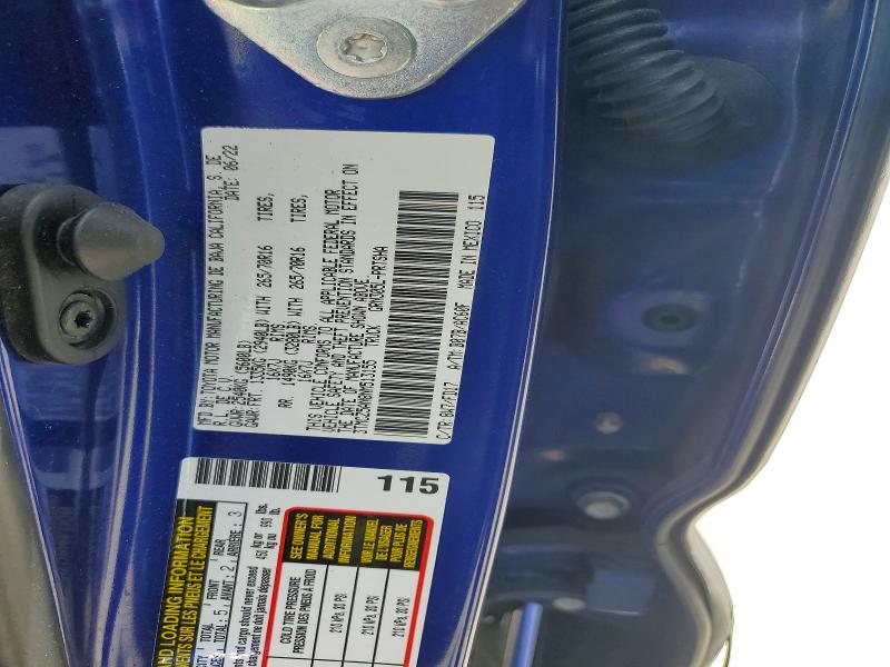 2022 Toyota Tacoma მანქანა იყიდება აუქციონზე, vin: 3TMCZ5AN8NM513155, აუქციონის ნომერი: 54462456