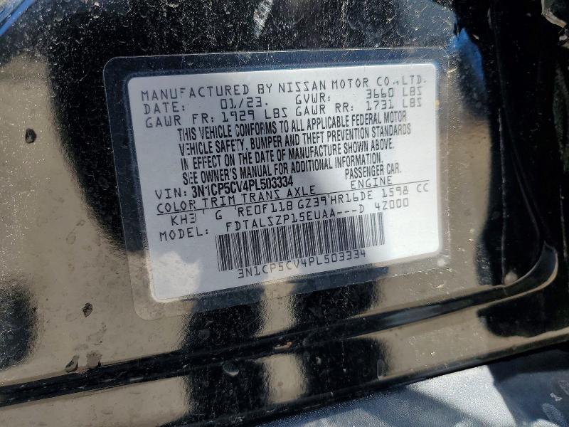 Aukcja sprzedaży 2023 Nissan Kicks, vin: 3N1CP5CV4PL503334, numer aukcji: 53430736