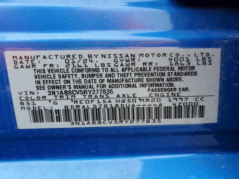 Aukcja sprzedaży 2024 Nissan Sentra, vin: 3N1AB8CV5RY277835, numer aukcji: 53786246