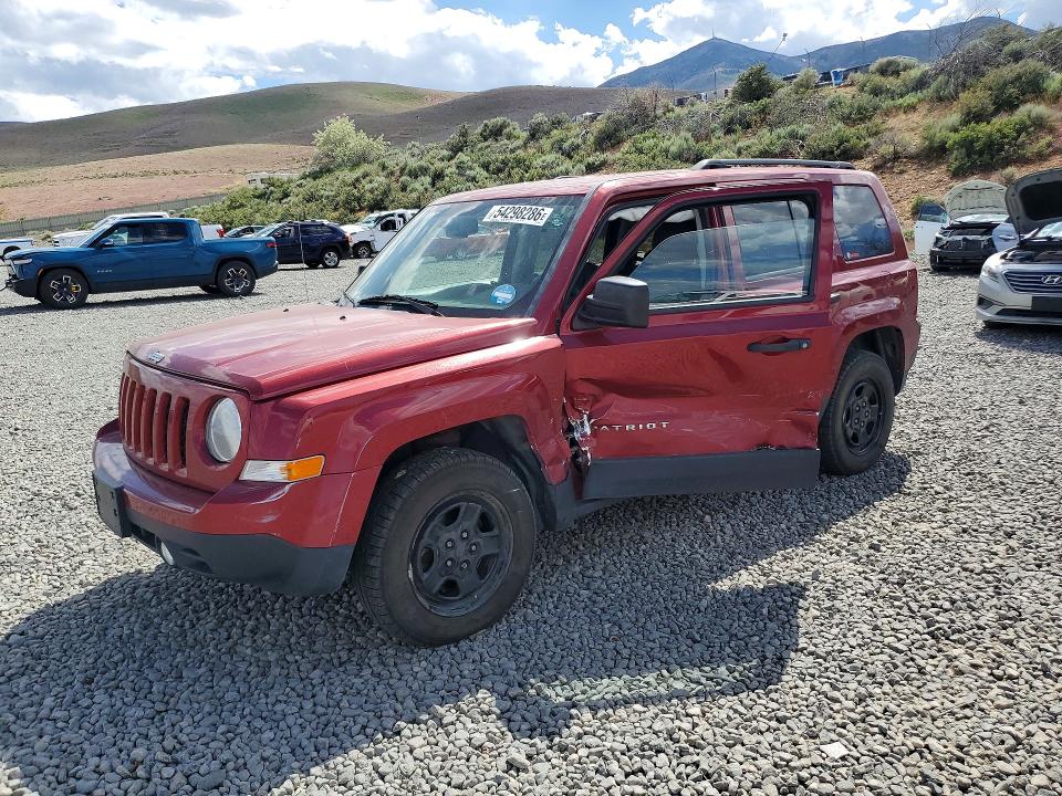 54298286 :رقم المزاد ، 1C4NJRBB1GD523603 vin ، 2016 Jeep Patriot مزاد بيع