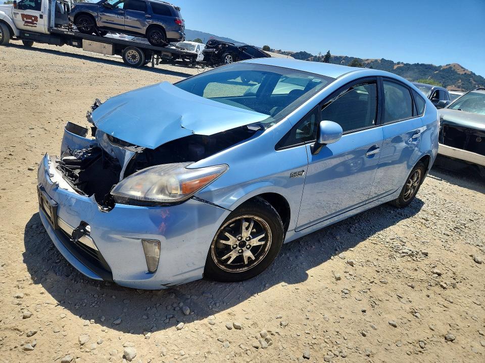 54734206 :رقم المزاد ، JTDKN3DPXF3074973 vin ، 2015 Toyota Prius Plug-in Hybrid مزاد بيع