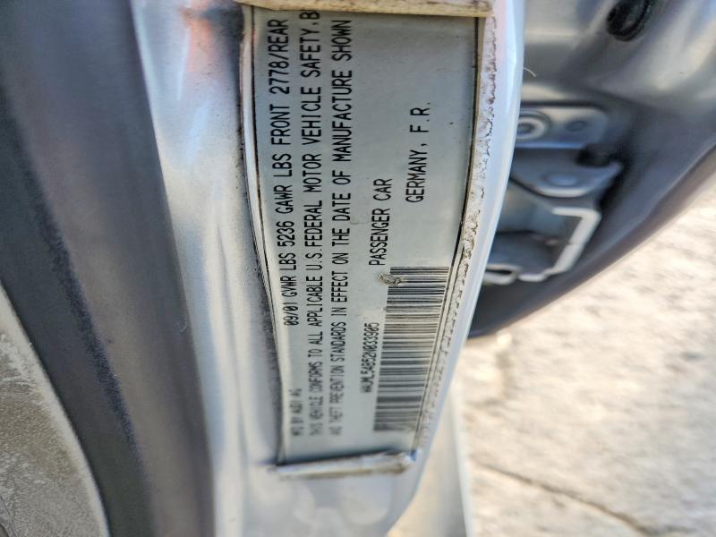 53299946 :رقم المزاد ، WAUML54B52N033905 vin ، 2002 Audi A6 مزاد بيع