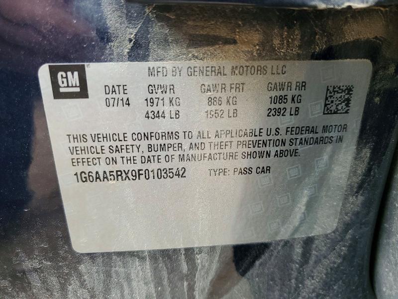 Продаж на аукціоні авто 2015 Cadillac Ats, vin: 1G6AA5RX9F0103542, номер лоту: 53741966