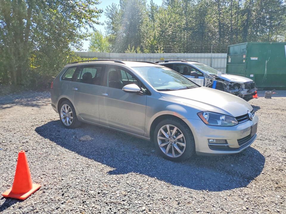 54527096 :رقم المزاد ، 3VWCA7AU6FM506035 vin ، 2015 Volkswagen Golf Sportwagen مزاد بيع