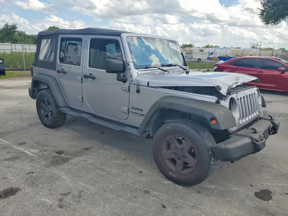 Продажа на аукционе авто 2018 Jeep Wrangler Unlimited, vin: 1C4BJWDG5JL876031, номер лота: 54117506